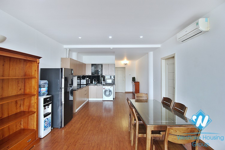 Bright 3 beds apartment for rent in Westlake area, Hanoi